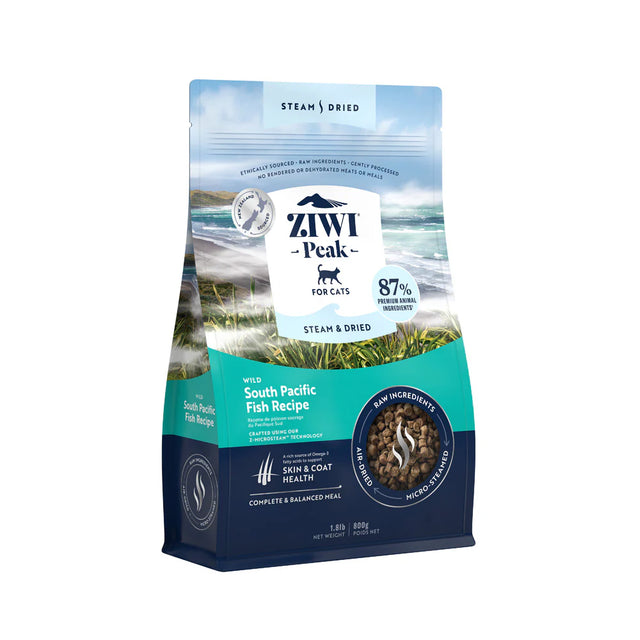 ZIWI Peak Steam & Dried Wild South Pacific Fish for Cats