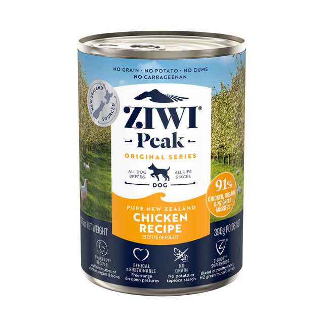 ZIWI Peak Wet Free-Range Chicken Cans For Dogs