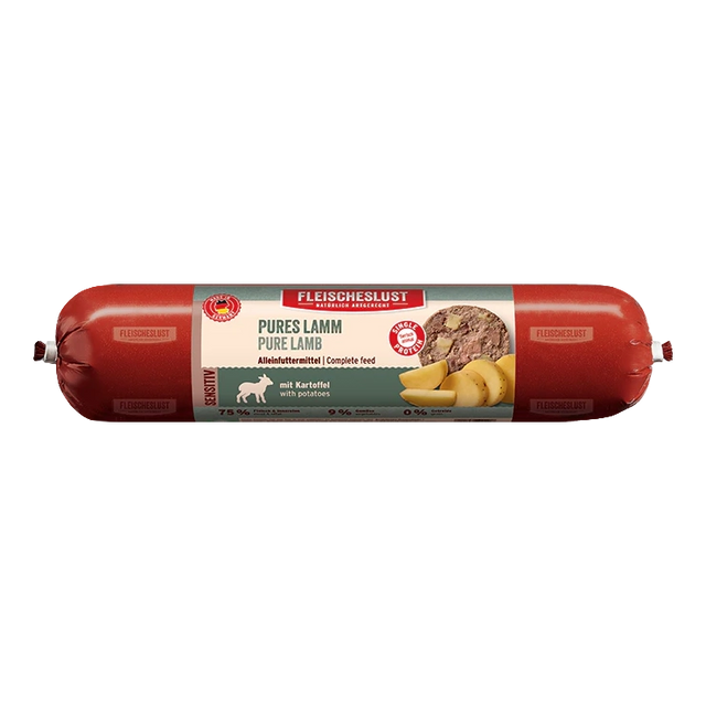 Fleischeslust Dog Wet Food Sensitive Pure Lamb