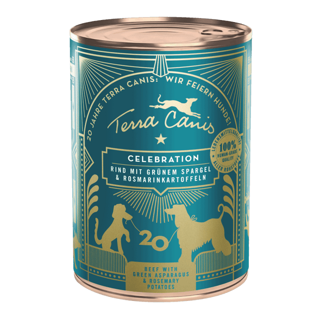 Terra Canis Grain Free Dog Wet Food Beef Anniversary Menu