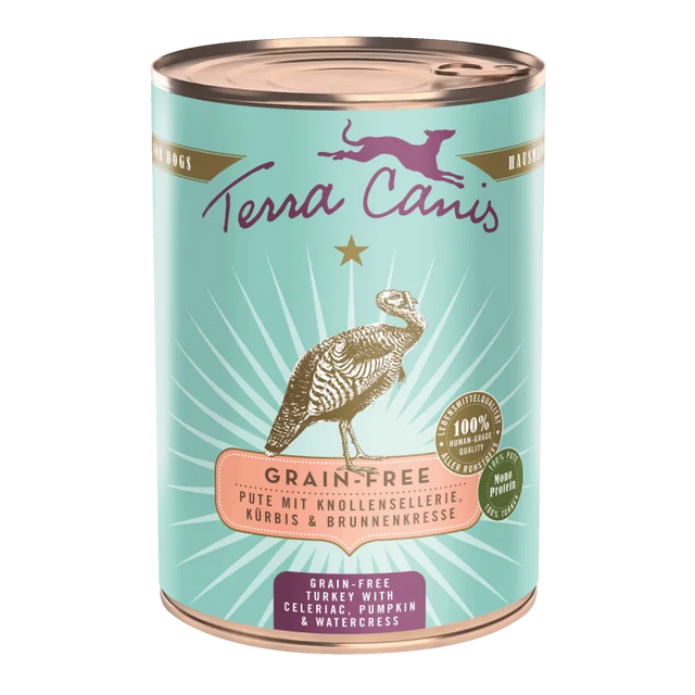 Terra Canis Grain Free Dog Wet Food Turkey
