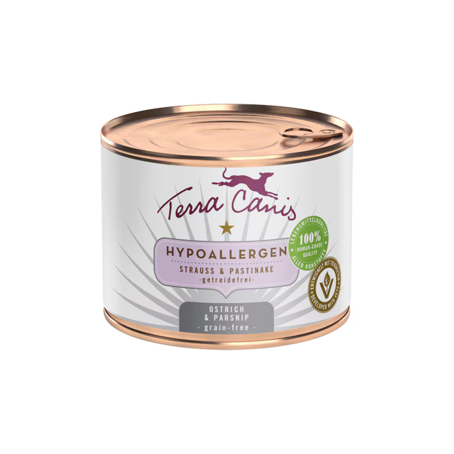 Terra Canis Hypoallergenic Dog Wet Food Ostrich