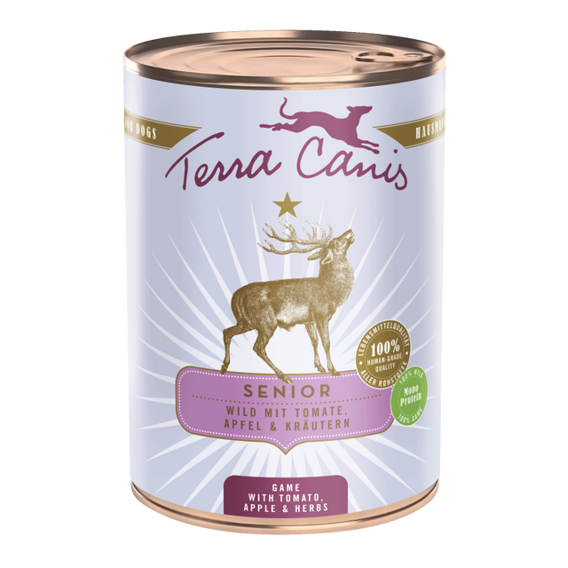 Terra Canis Senior Dog Wet Food Game
