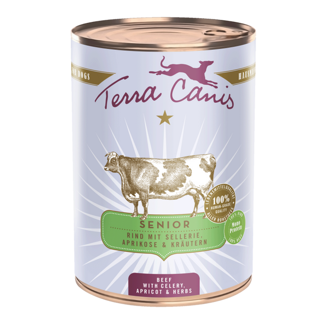Terra Canis Senior Dog Wet Food Beef
