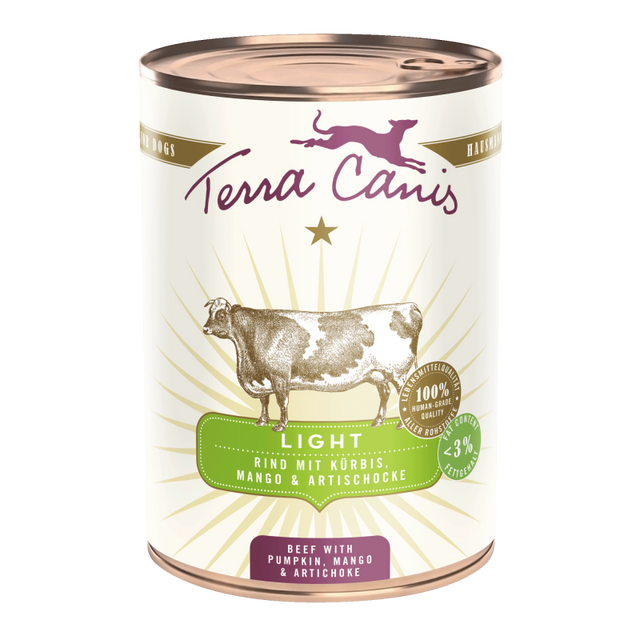 Terra Canis Light Menu Dog Wet Food Beef