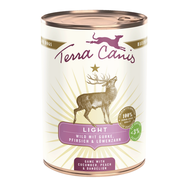 Terra Canis Light Menu Dog Wet Food Game