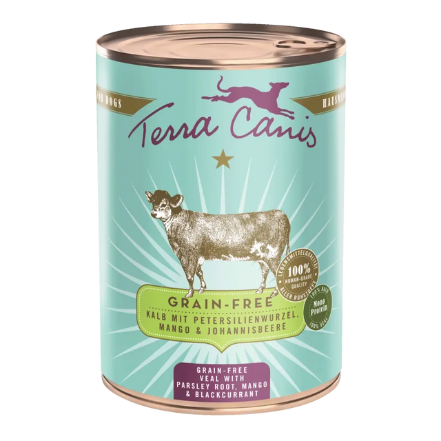 Terra Canis Grain Free Dog Wet Food Veal