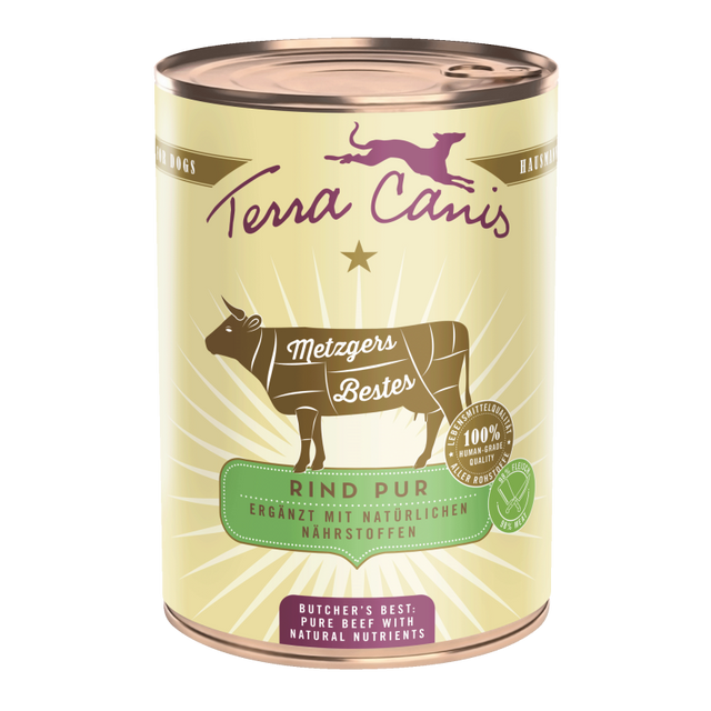 Terra Canis Butcher's Best Dog Wet Food Pure Beef