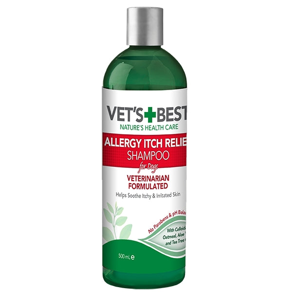 Vet's Best Allergy Itch Relief Dog Shampoo 500ml