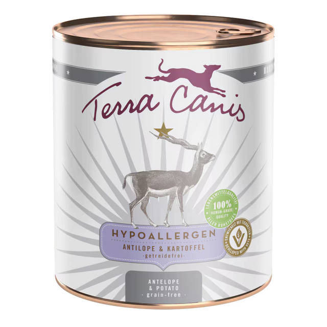 Terra Canis Hypoallergenic Dog Wet Food Antelope
