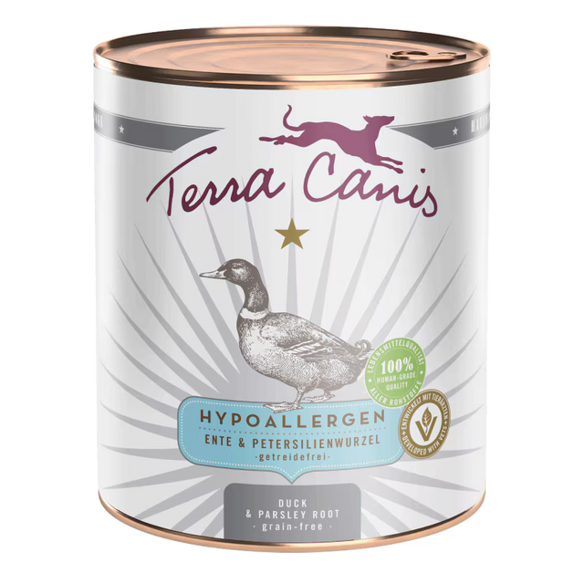 Terra Canis Hypoallergenic Dog Wet Food Duck