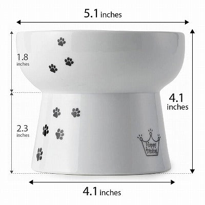 Necoichi Raised Cat Water Bowl