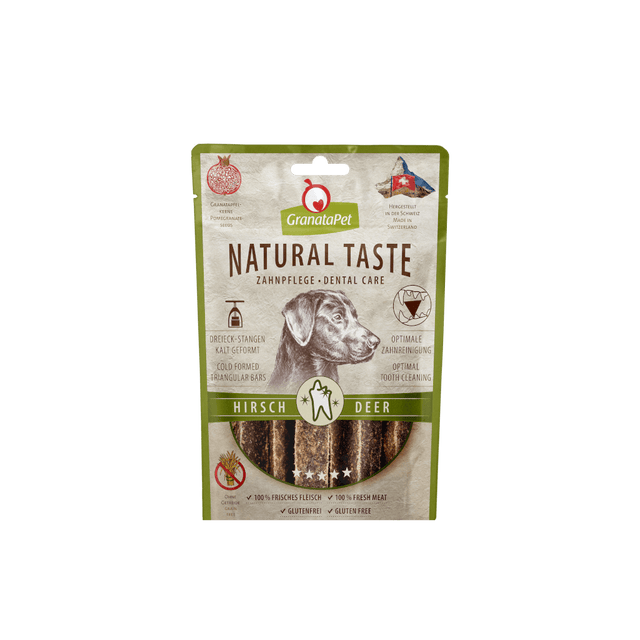 Granatapet Dog Snacks Natural Taste Edler Snack Deer - Dental Care