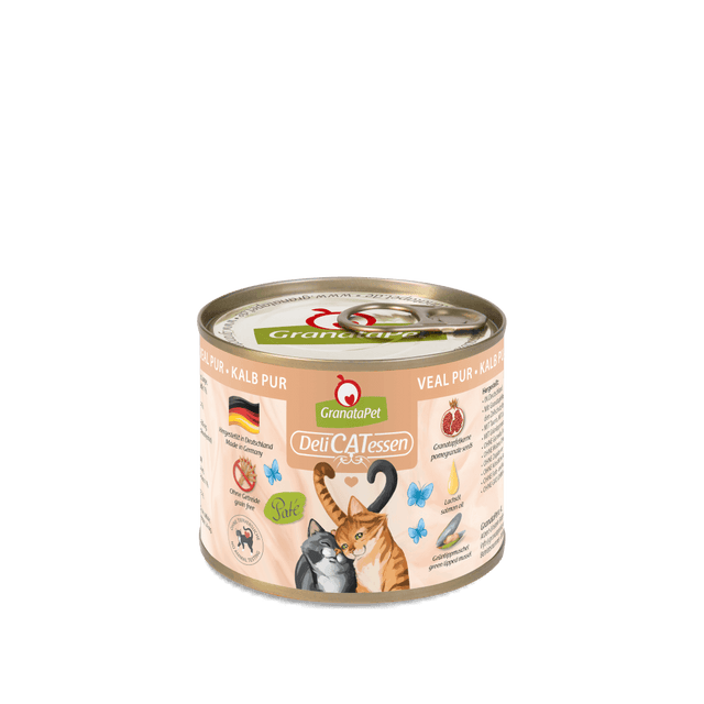 Granatapet Cat wet food DeliCatessen Veal PUR