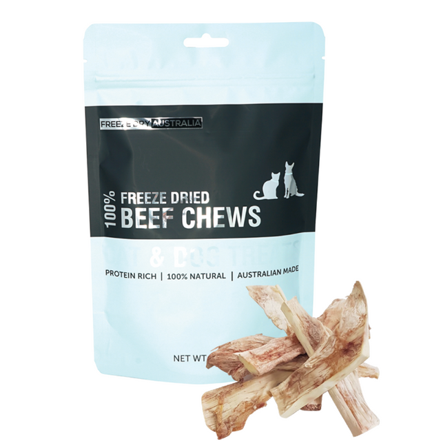 Freeze Dry Australia Cat & Dog Treats Beef Chews
