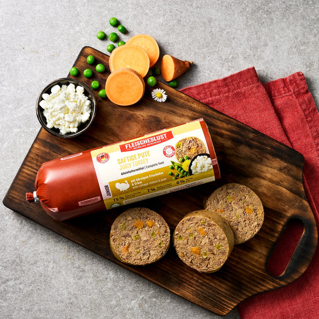 Fleischeslust Junior Dog Wet Food Juicy Turkey