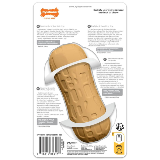 Nylabone Peanut Butter Strong Treat Toy Medium