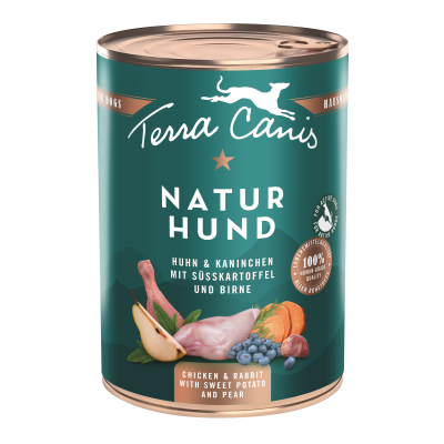 Terra Canis Outdoor Menu Dog Wet Food Naturhund Chicken & Rabbit