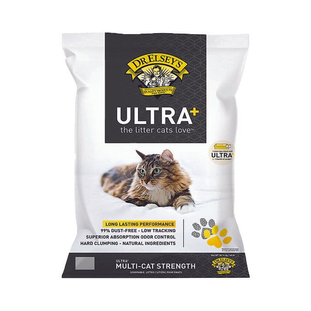 Dr. Elsey's Precious Cat Ultra+ Clumping Clay Cat Litter