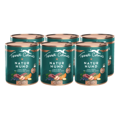 Terra Canis Outdoor Menu Dog Wet Food Naturhund Beef & Game