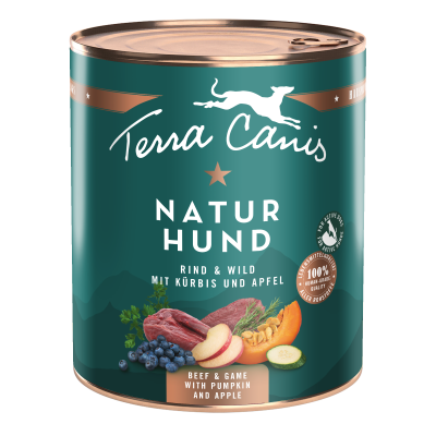 Terra Canis Outdoor Menu Dog Wet Food Naturhund Beef & Game