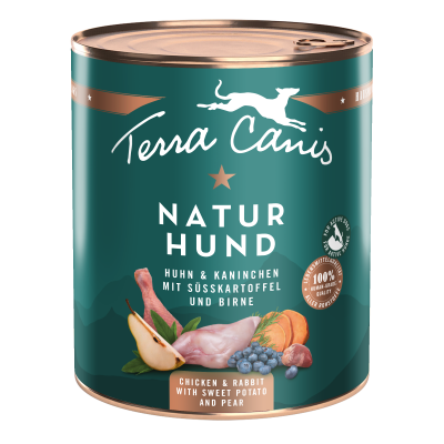 Terra Canis Outdoor Menu Dog Wet Food Naturhund Chicken & Rabbit