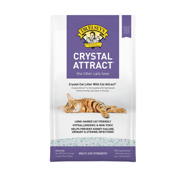 Dr. Elsey's Precious Cat Long Haired Crystal Silica Cat Litter