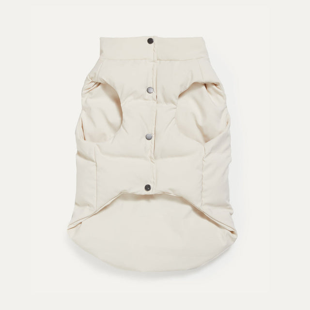 Max Bone Off White Arabella Puffer Vest