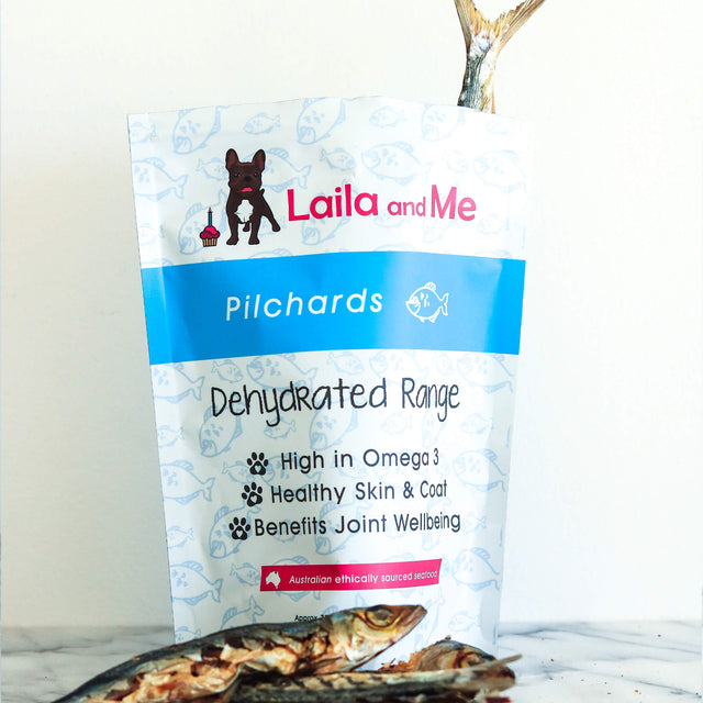 Laila and Me Naturally Dehydrated Pilchards Treats