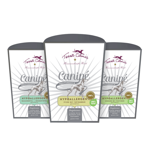 Terra Canis Hypoallergenic GRAIN-FREE CANIPÉ Crispy Balls Dog Treats