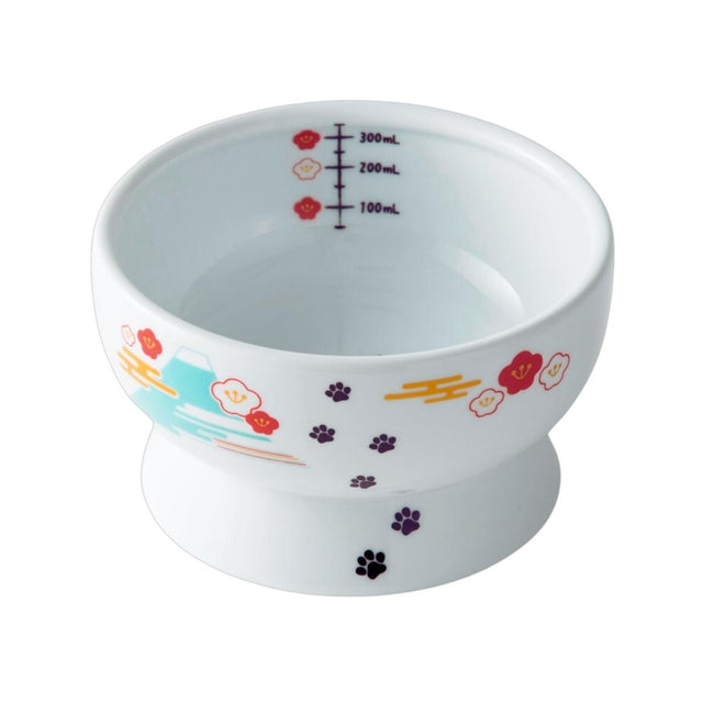 Necoichi Raised Cat Water Bowl (Fuji)