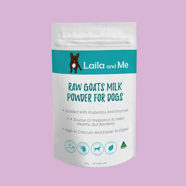 Laila and Me Raw Goats Milk Power for Dogs