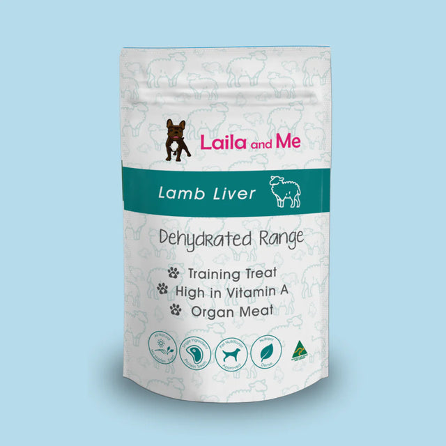 Laila and Me Naturally Dehydrated Lamb Liver Treats