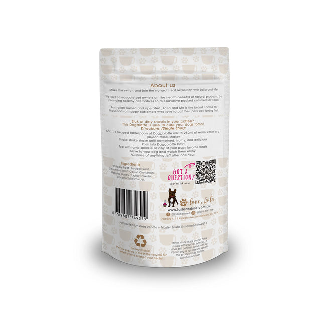 Laila and Me Doggolatte DIY Dog Friendly Coffee Mix