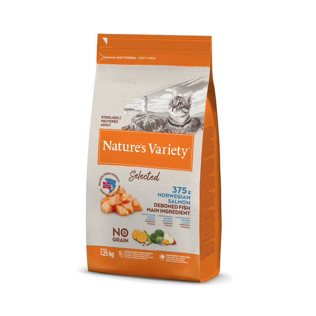 Nature's Variety Selected Dry Norwegian Salmon for Adult Cats