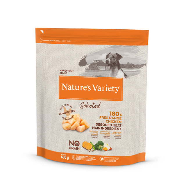 Nature's Variety Selected Dry Freeze Range Chicken for Small Breed Dogs