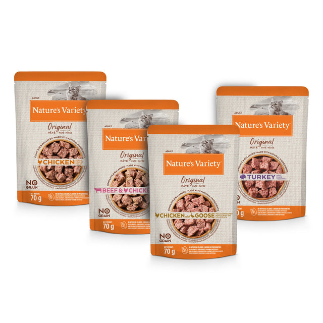 Nature's Variety Original Pate Mixed Flavours for Adult Cats