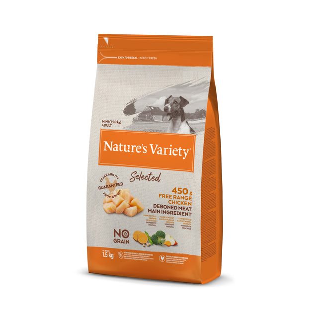 Nature's Variety Selected Dry Freeze Range Chicken for Small Breed Dogs