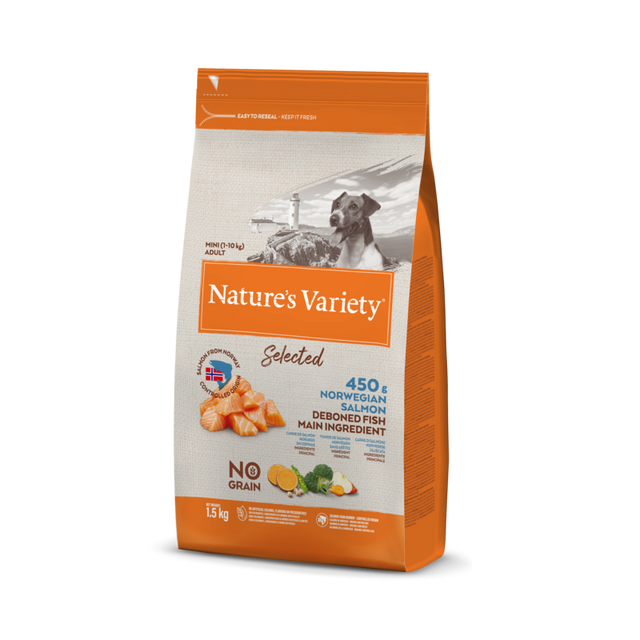 Nature's Variety Selected Dry Norwegian Salmon for Small Breed Dogs