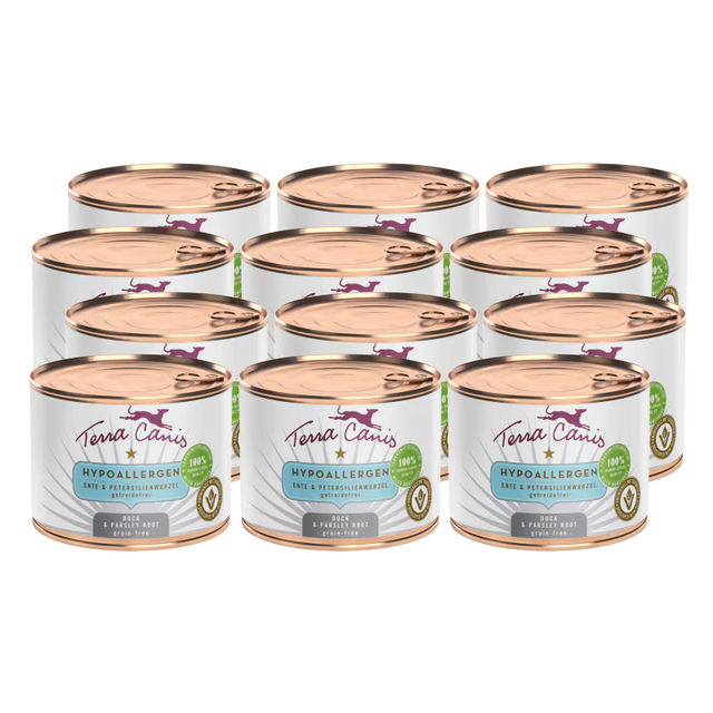 Terra Canis Hypoallergenic Dog Wet Food Duck