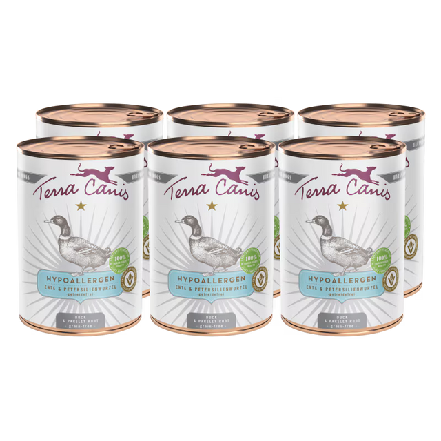Terra Canis Hypoallergenic Dog Wet Food Duck
