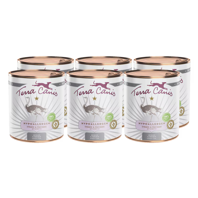 Terra Canis Hypoallergenic Dog Wet Food Ostrich