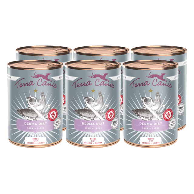 Terra Canis Dog Veterinary Food Derma Diet Chicken and Salmon