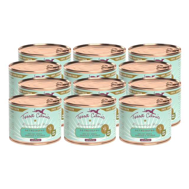 Terra Canis Grain Free Dog Wet Food Duck