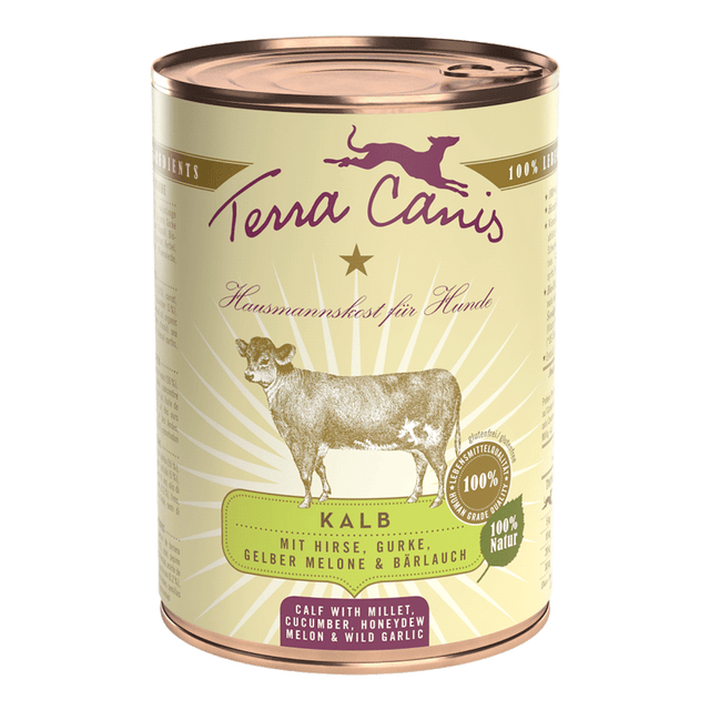 Terra Canis Classic Dog Wet Food Veal
