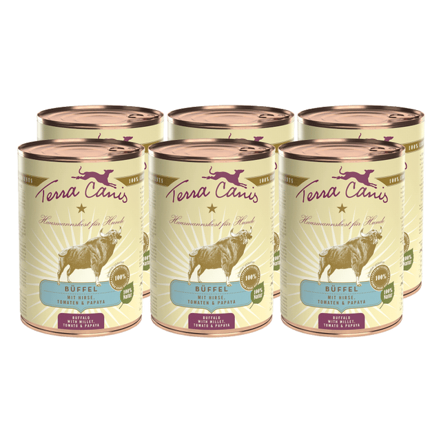 Terra Canis Classic Dog Wet Food Buffalo