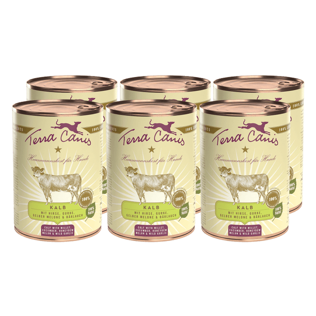 Terra Canis Classic Dog Wet Food Veal