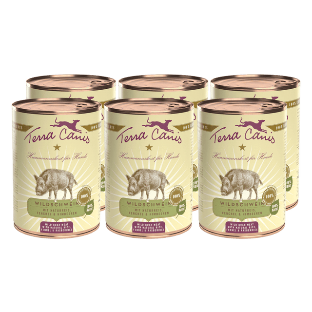 Terra Canis Classic Dog Wet Food Wild Boar