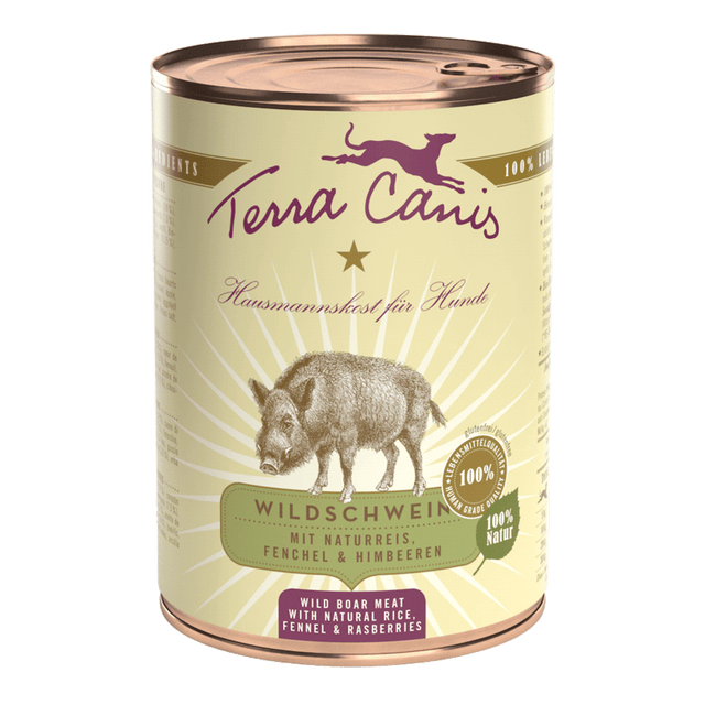 Terra Canis Classic Dog Wet Food Wild Boar