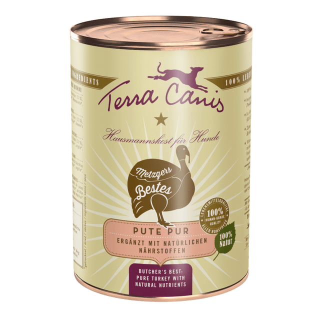 Terra Canis Butcher's Best Dog Wet Food Pure Turkey